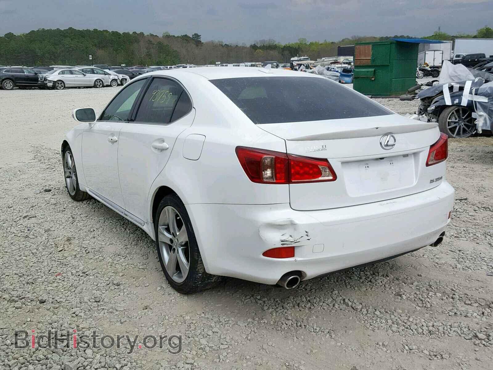 2012 LEXUS IS - VIN: JTHBE5C29C5029233 - Photo 3