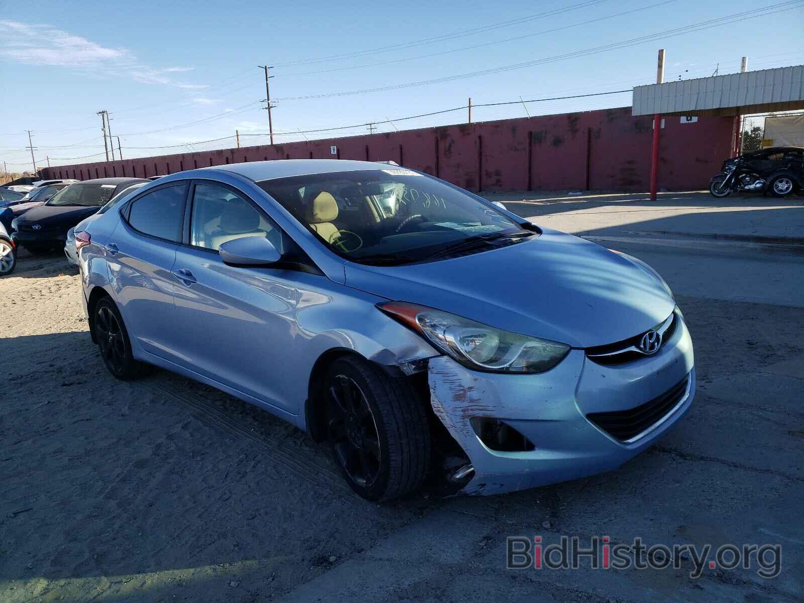 Photo KMHDH4AEXCU466331 - HYUNDAI ELANTRA 2012