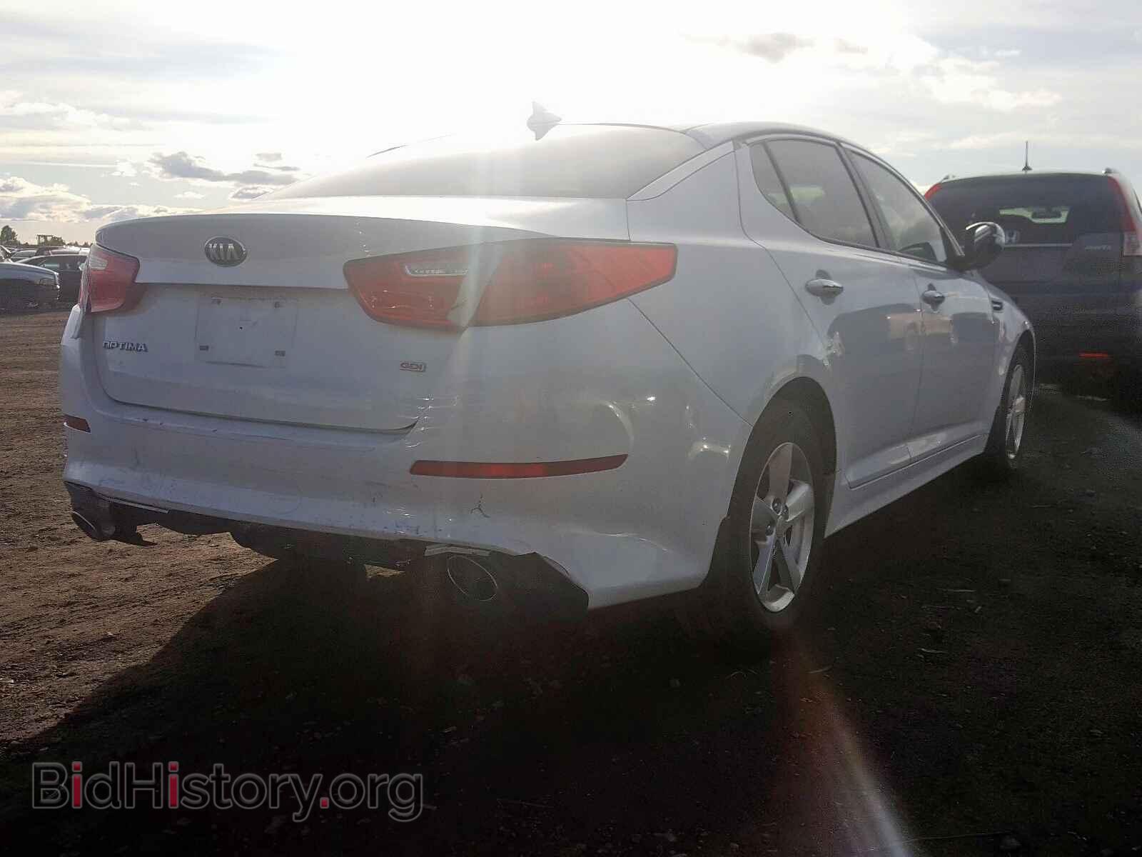 2015 KIA OPTIMA - VIN: 5XXGM4A79FG468273 - Фото 4