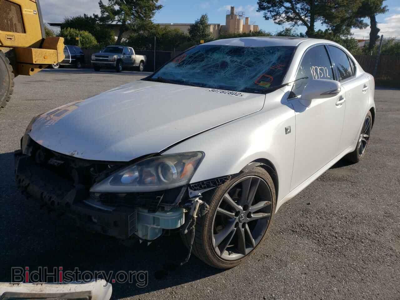 2012 LEXUS IS - VIN: JTHBF5C26C5170127 - Фото 2