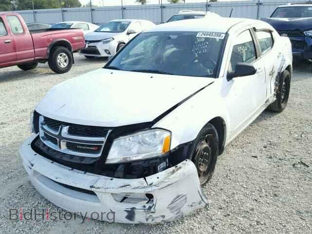 2013 DODGE AVENGER - VIN: 1C3CDZAB2DN562467 - Фото 2