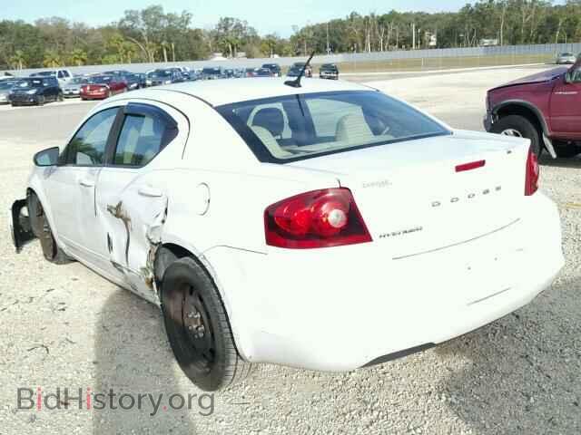 2013 DODGE AVENGER - VIN: 1C3CDZAB2DN562467 - Фото 3
