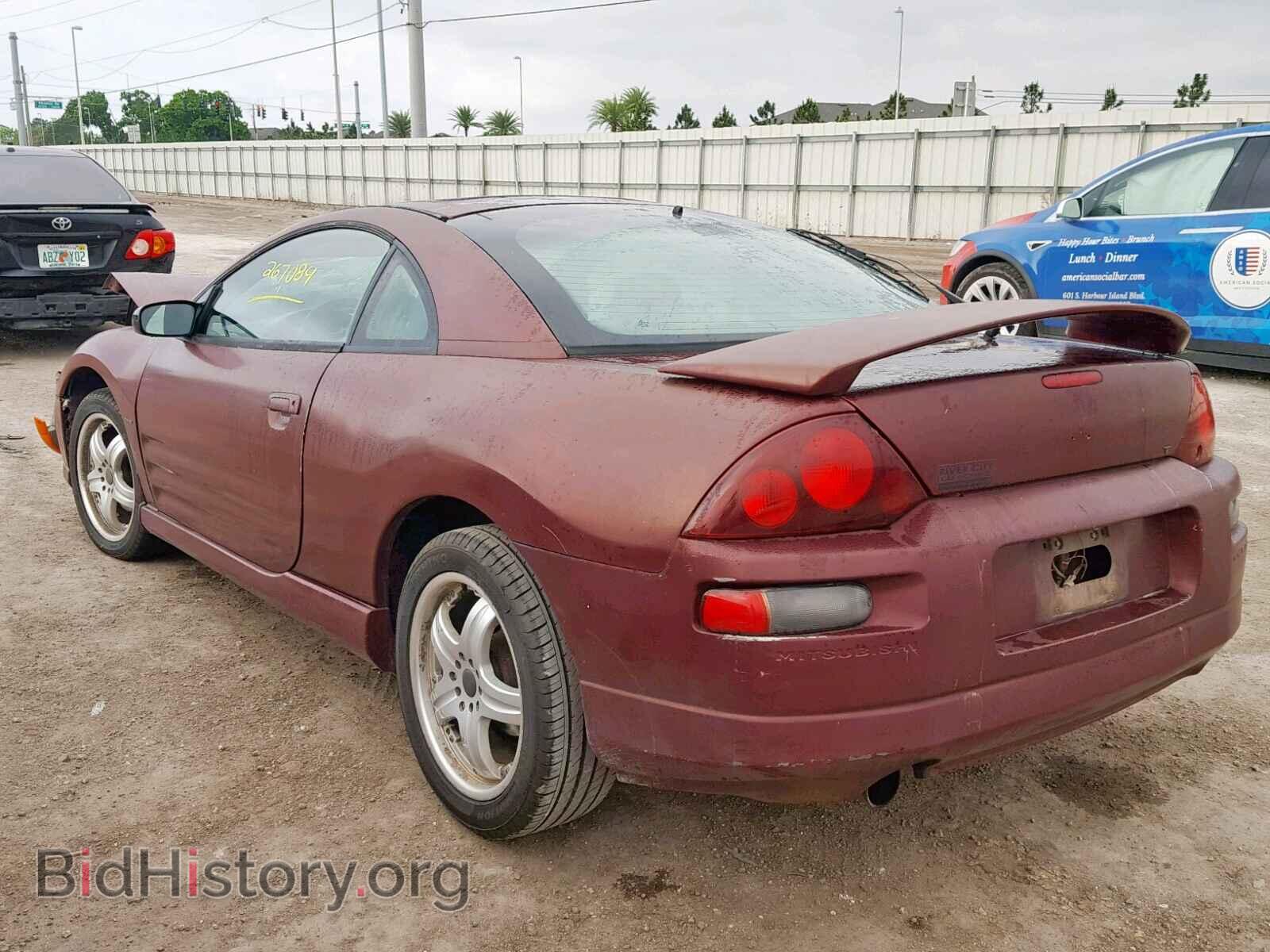 2000 MITSUBISHI ECLIPSE - VIN: 4A3AC54L5YE125052 - Фото 3