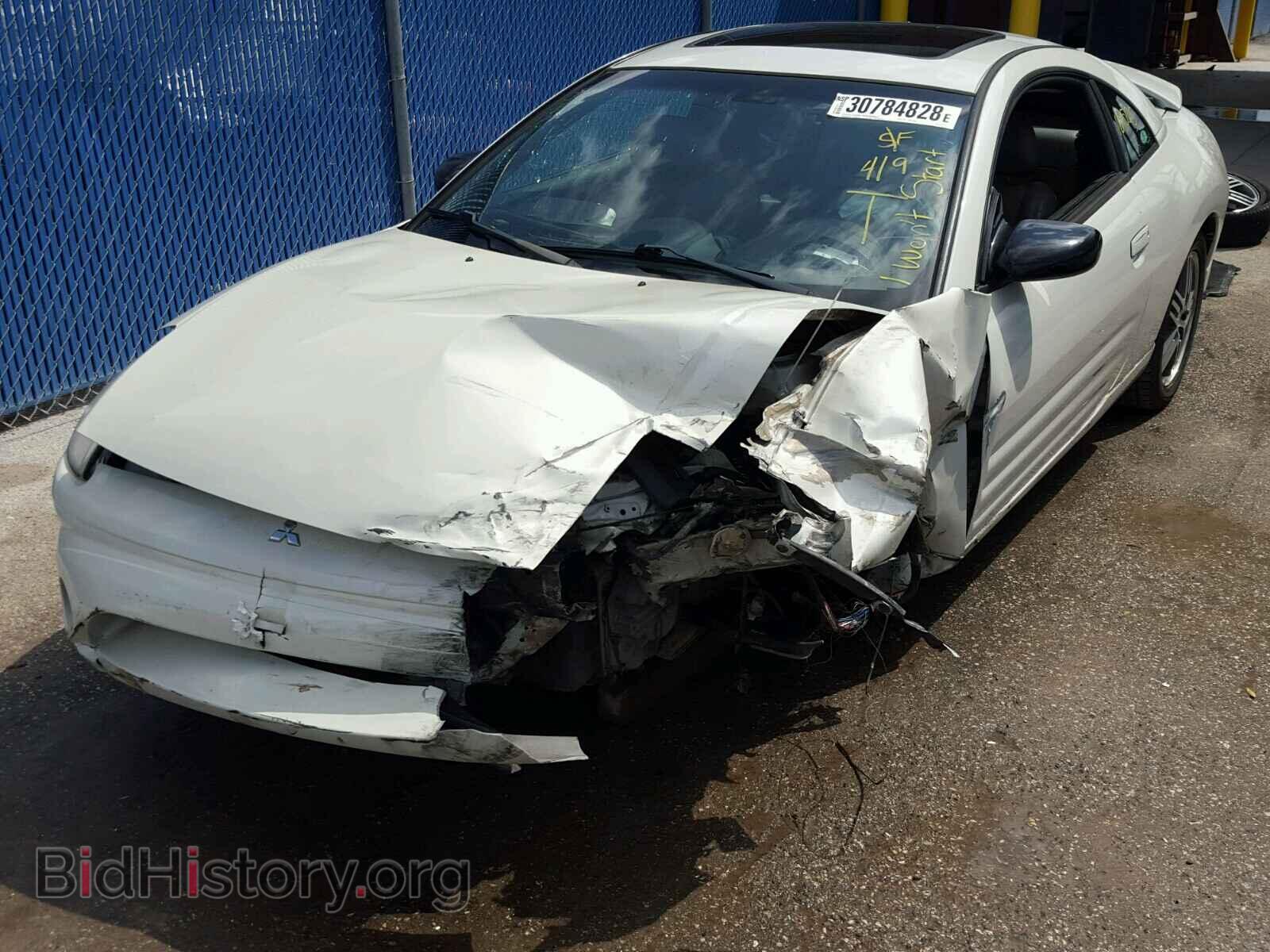 2003 MITSUBISHI ECLIPSE - VIN: 4A3AC74H03E010133 - Фото 2
