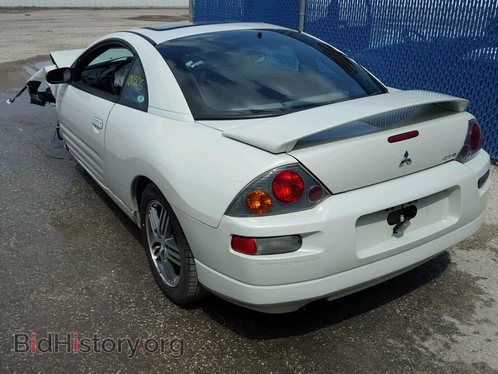 2003 MITSUBISHI ECLIPSE - VIN: 4A3AC74H03E010133 - Фото 3