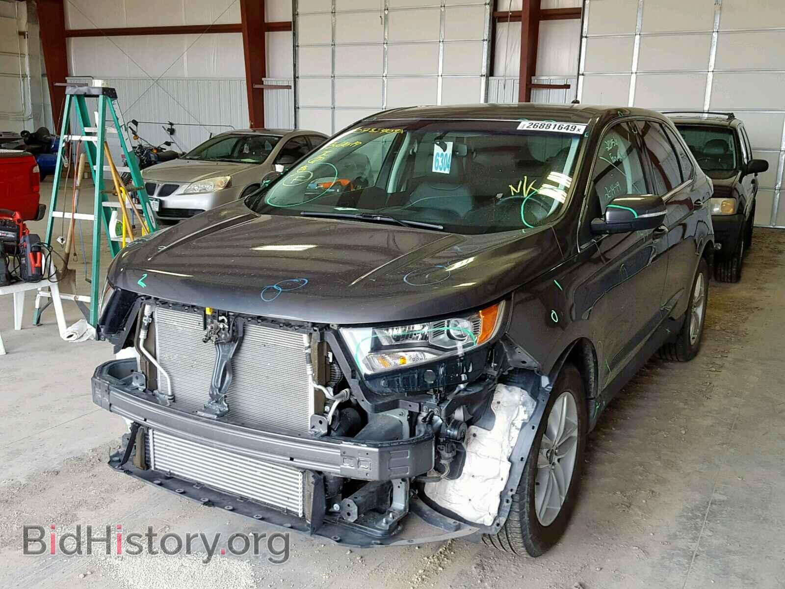 2017 FORD EDGE SEL - VIN: 2FMPK4J96HBB04480 - Фото 2
