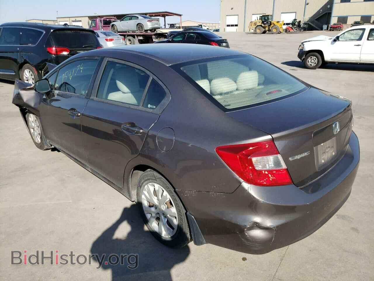 2012 HONDA CIVIC - VIN: 19XFB2F54CE028480 - Фото 3
