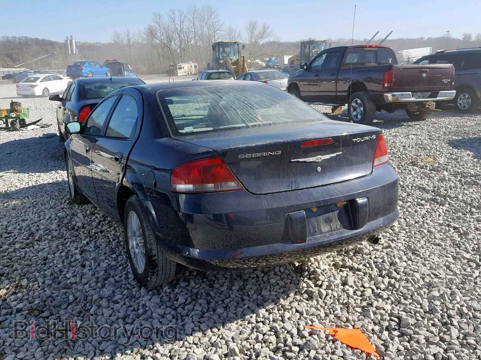 2004 CHRYSLER SEBRING - VIN: 1C3EL56R54N356263 - Фото 3