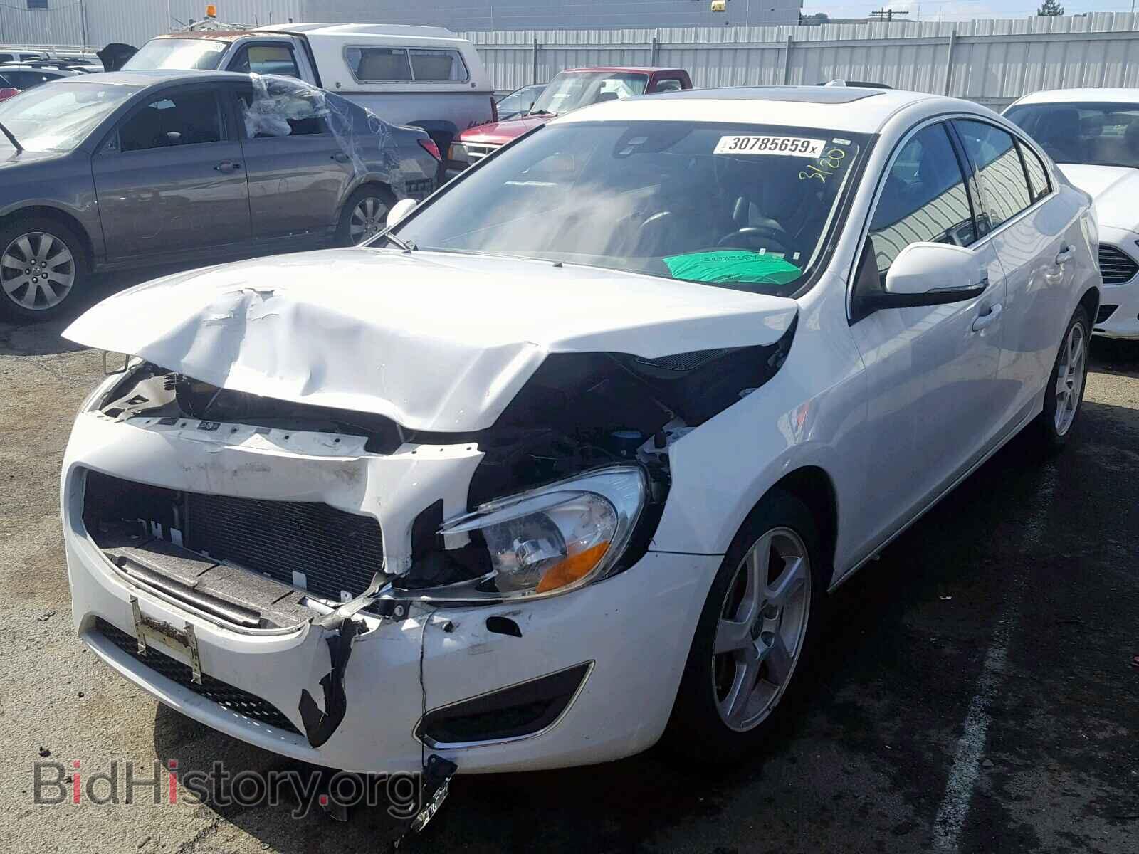 2013 VOLVO S60 - VIN: YV1612FS7D1229863 - Фото 2