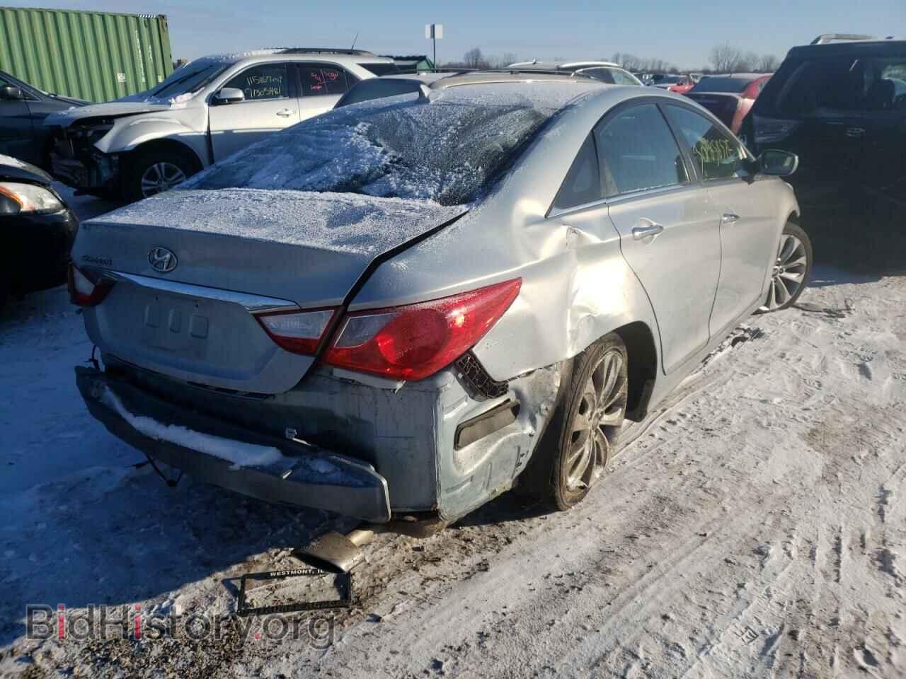2011 HYUNDAI SONATA - VIN: 5NPEC4AC0BH245495 - Фото 4