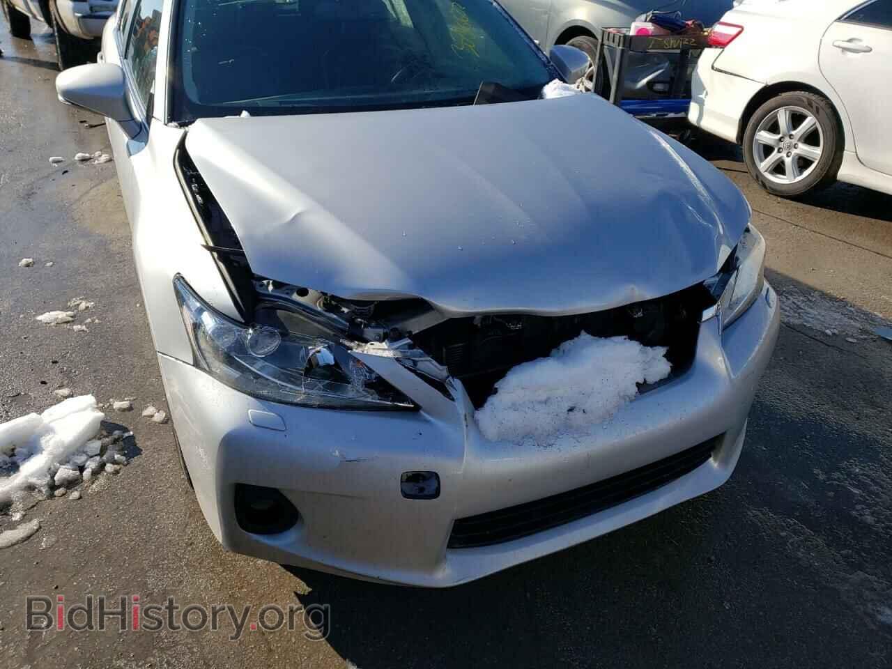 2012 LEXUS CT 200 - VIN: JTHKD5BH4C2084943 - Фото 9
