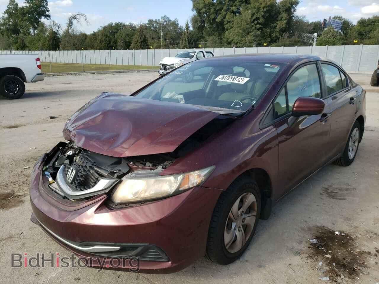 2015 HONDA CIVIC - VIN: 19XFB2F54FE001641 - Фото 2