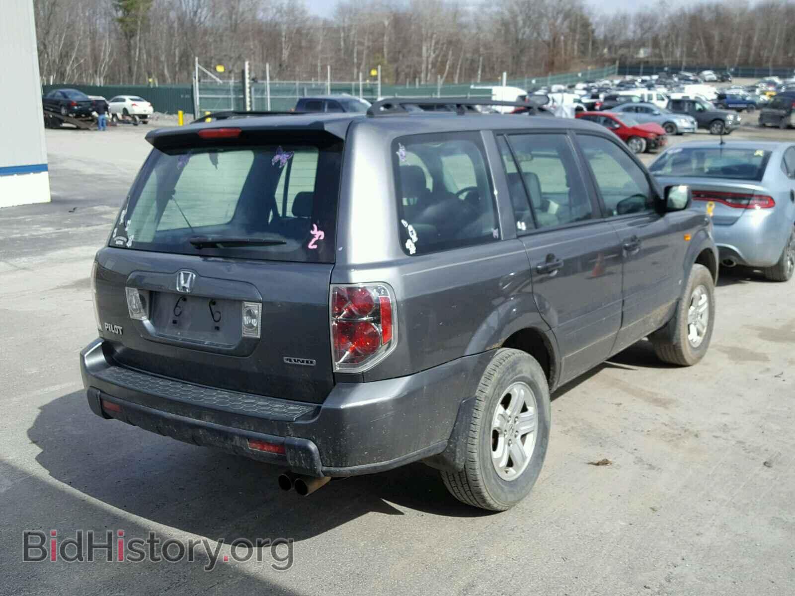 2007 HONDA PILOT - VIN: 5FNYF18107B032785 - Фото 4