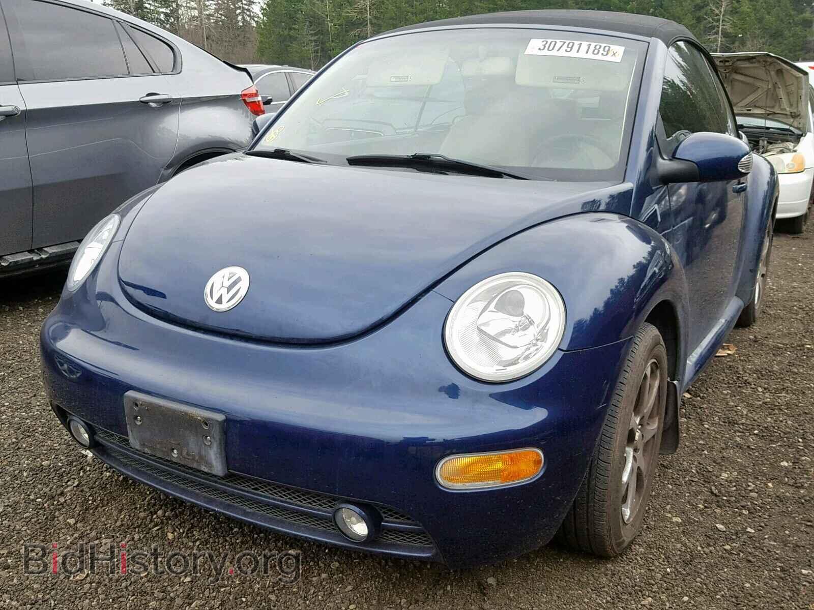 2004 VOLKSWAGEN BEETLE - VIN: 3VWCM31YX4M332485 - Фото 2