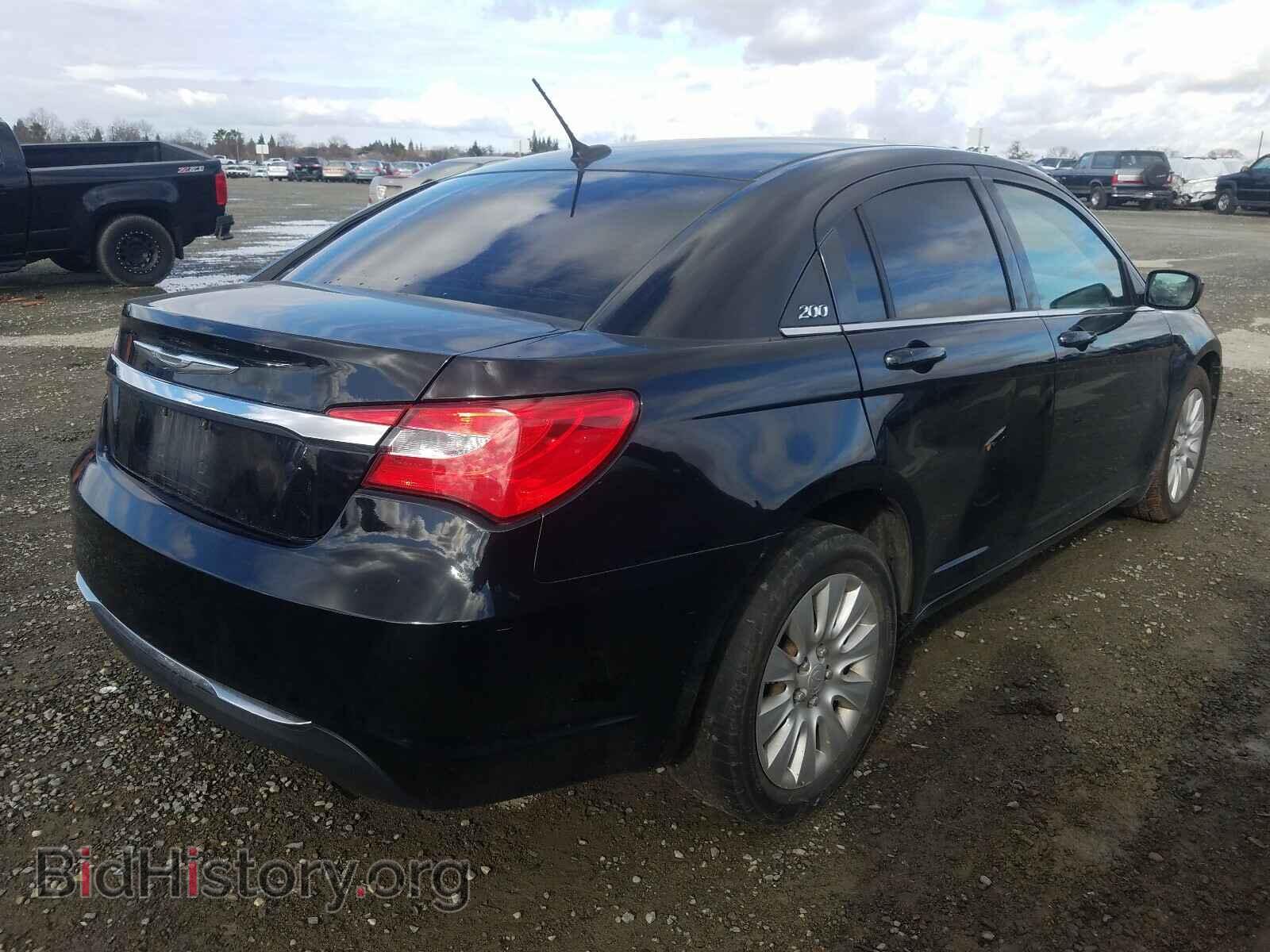 2012 CHRYSLER 200 - VIN: 1C3CCBAB1CN273685 - Фото 4