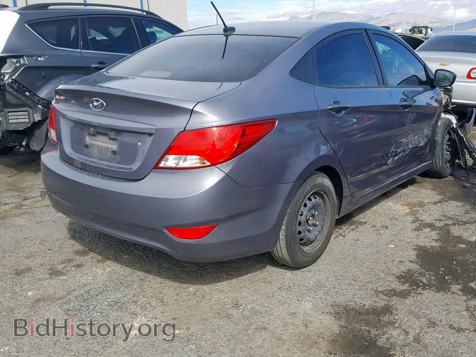2016 HYUNDAI ACCENT - VIN: KMHCT4AE1GU158285 - Фото 4