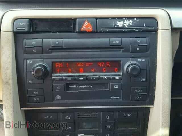 2002 AUDI A4 - VIN: WAULC68E22A173939 - Фото 9