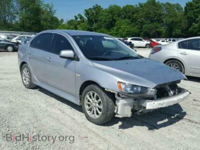 2011 Mitsubishi LANCER Lancer ES/, silver — VIN JA32U2FU2BU035250, Copart
