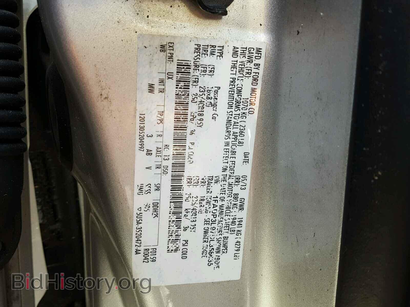 2013 FORD FOCUS - VIN: 1FADP3L97DL358635 - Photo 10