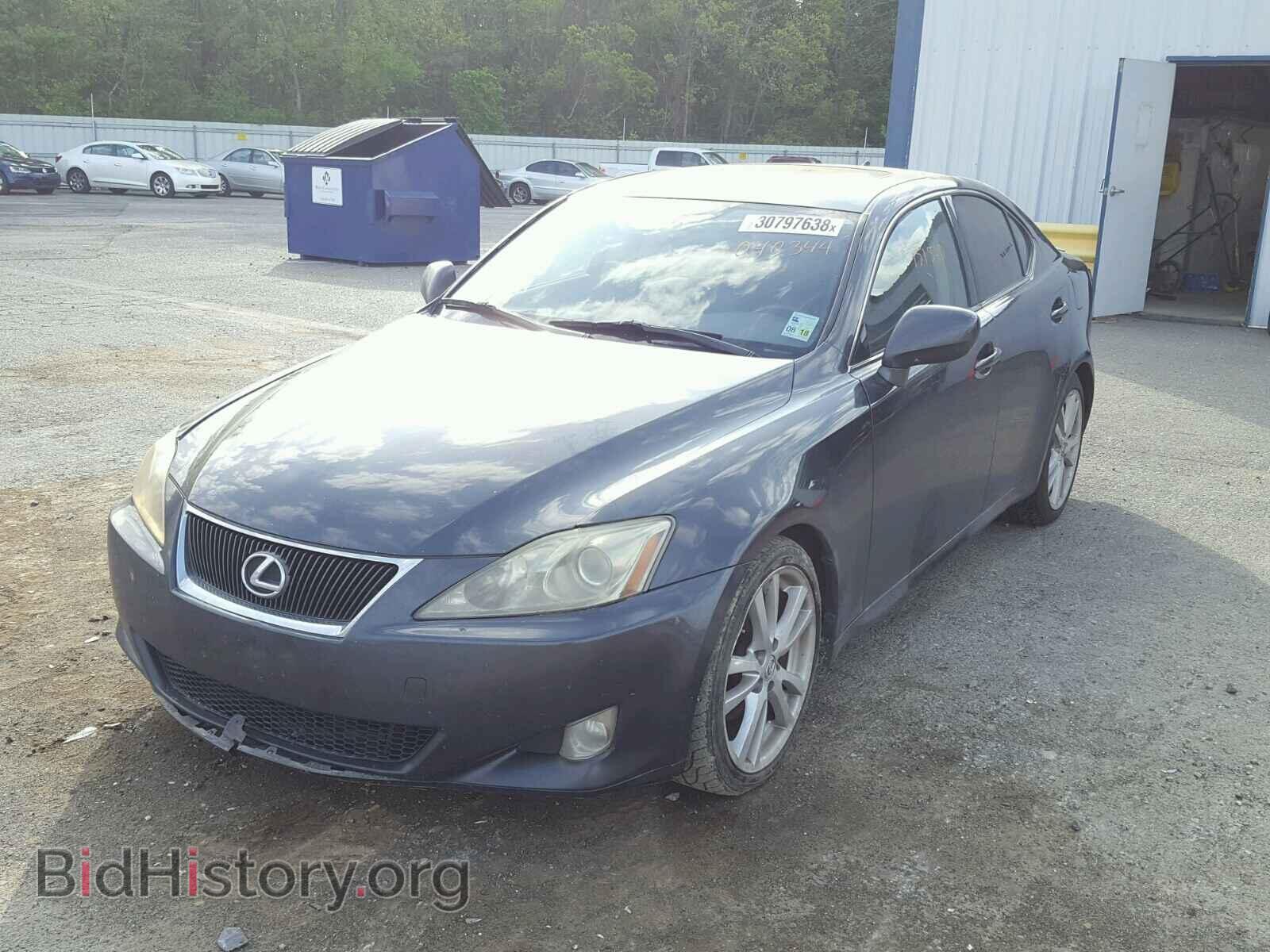 2007 LEXUS IS250 - VIN: JTHBK262675040344 - Фото 2