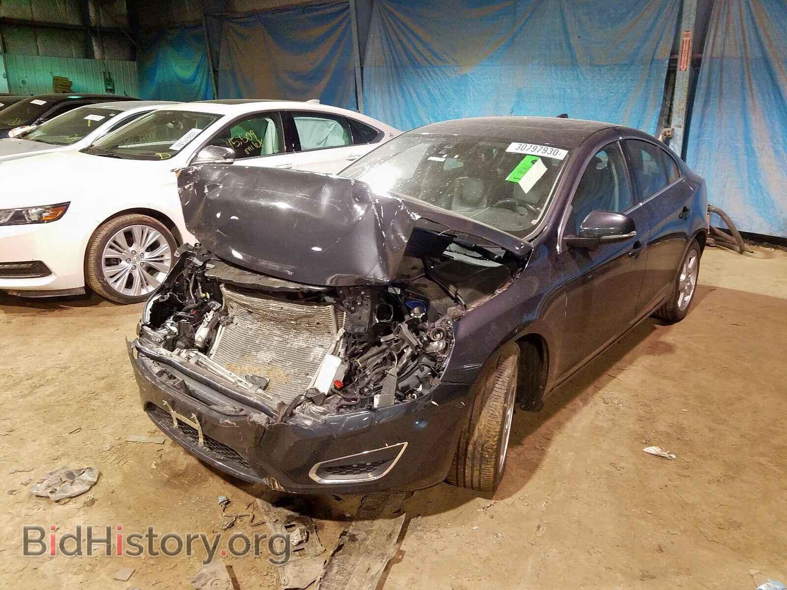 2013 VOLVO S60 - VIN: YV1612FS2D2170621 - Фото 2