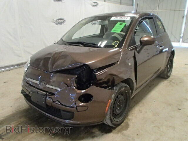 2012 FIAT 500 - VIN: 3C3CFFAR4CT114106 - Фото 2