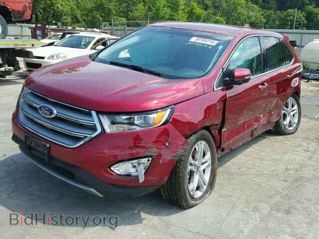 2016 FORD EDGE - VIN: 2FMPK4K89GBB66976 - Фото 2