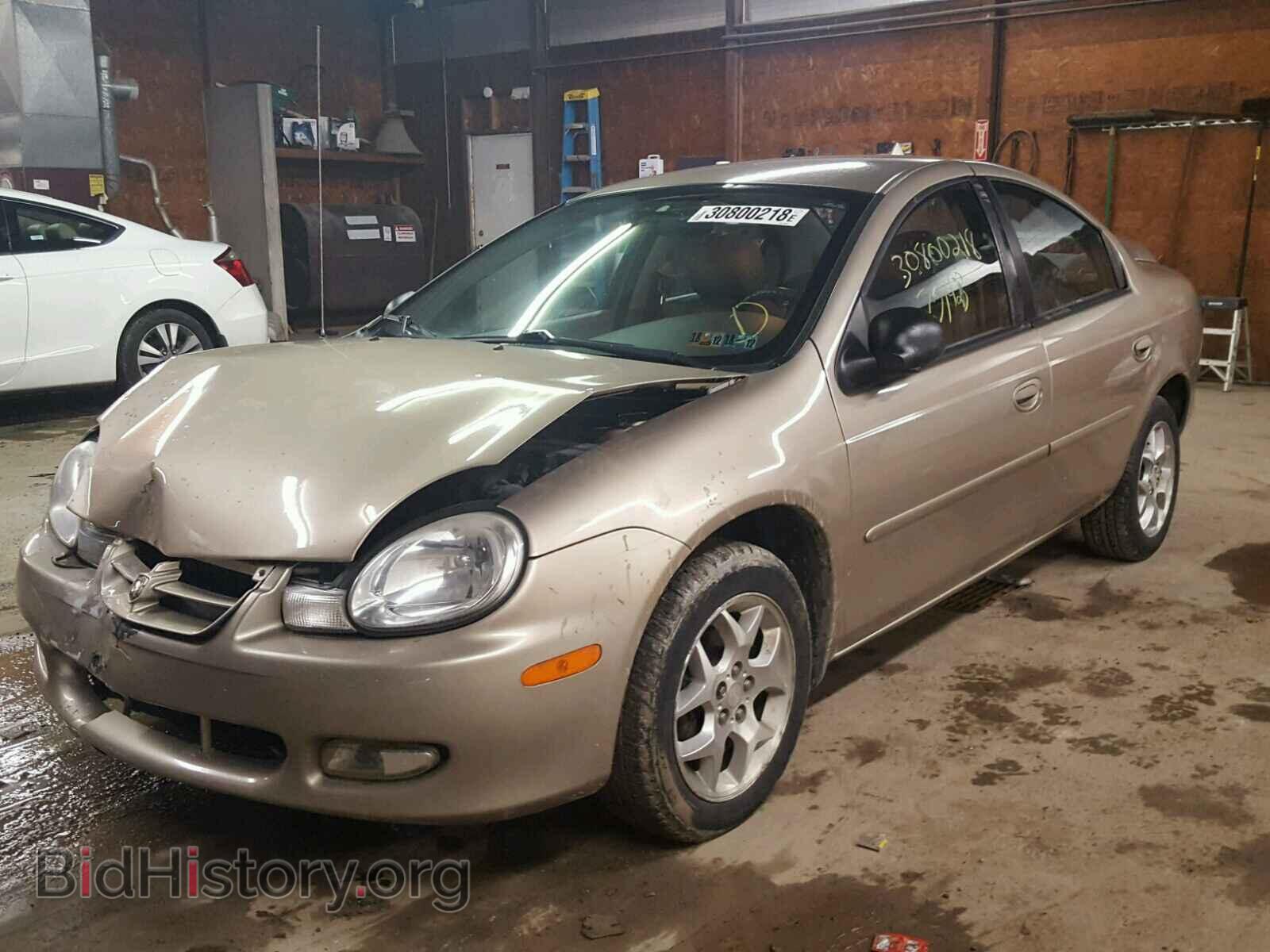 2002 DODGE NEON - VIN: 1B3AS56C62D620202 - Фото 2
