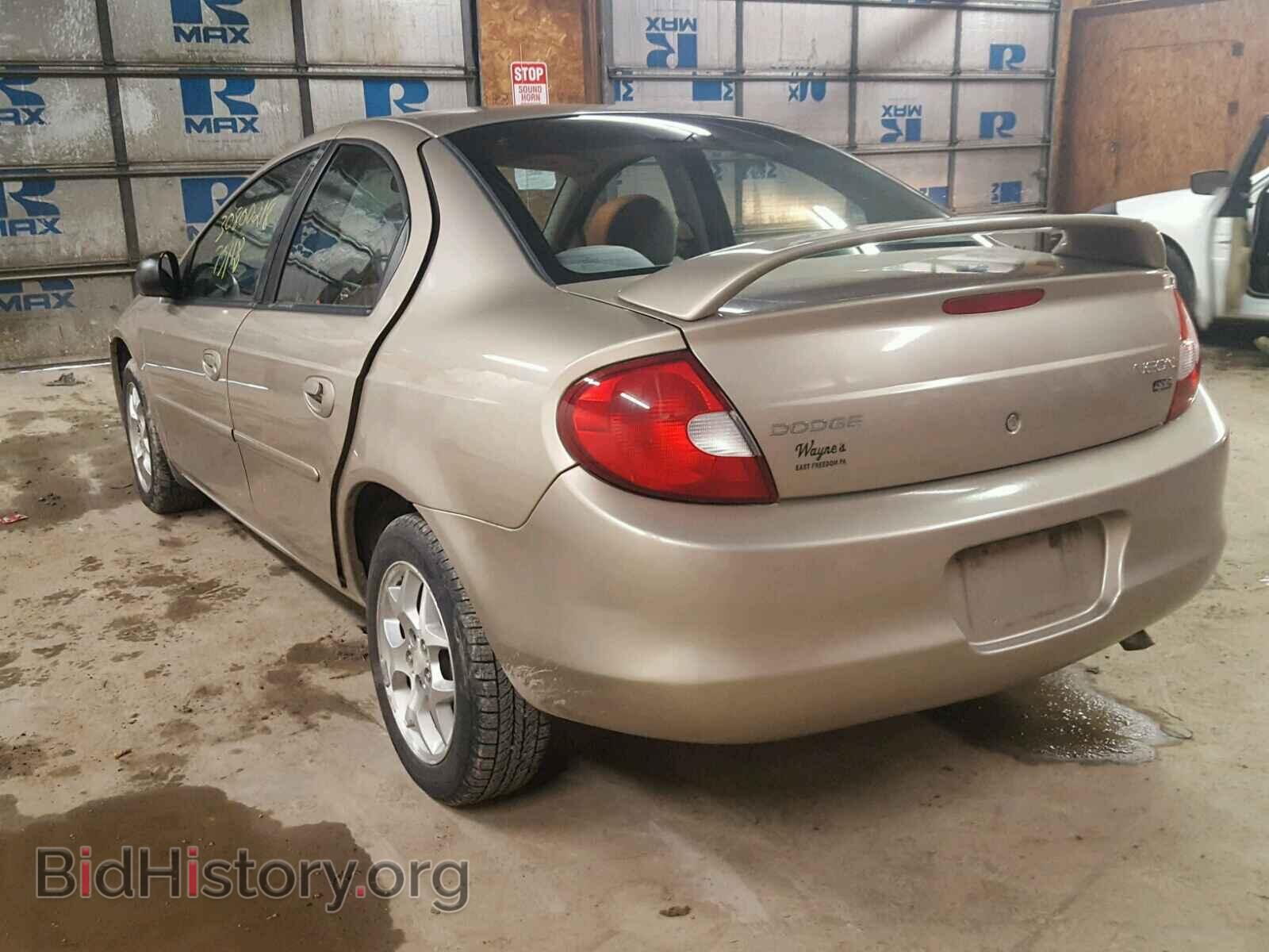 2002 DODGE NEON - VIN: 1B3AS56C62D620202 - Фото 3