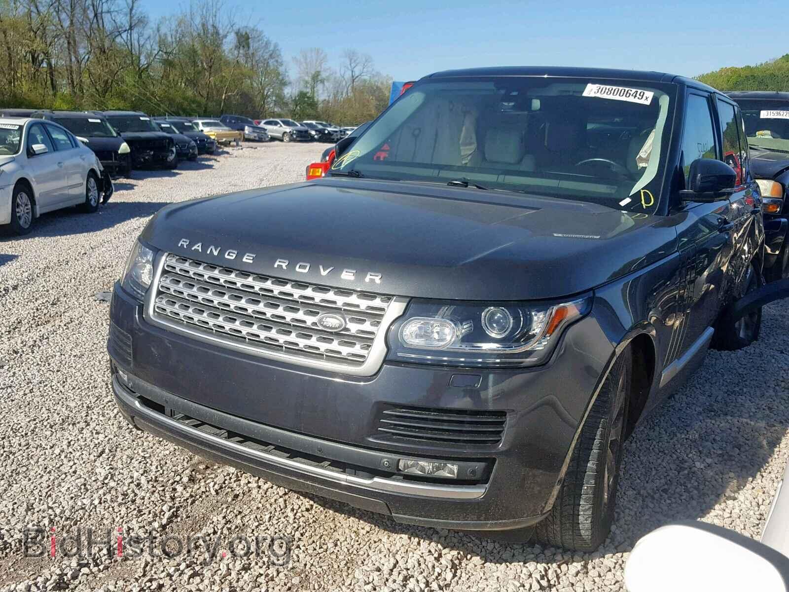 2015 LAND ROVER RANGE ROVE - VIN: SALGS2VF6FA205674 - Фото 2