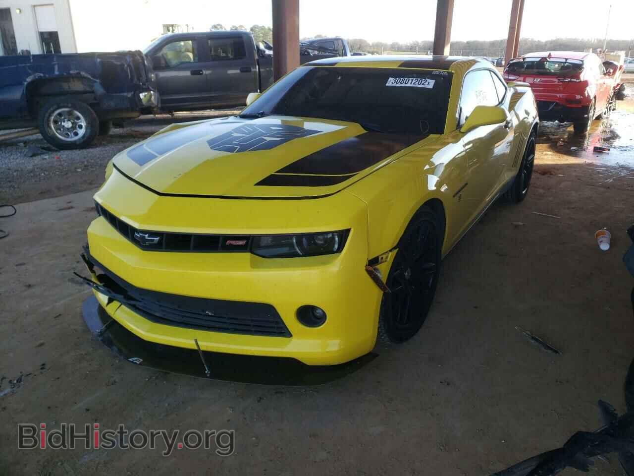 2014 CHEVROLET CAMARO - VIN: 2G1FB1E37E9268384 - Фото 2