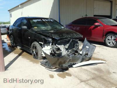 2011 Mitsubishi LANCER Lancer DE, черный — VIN JA32U1FU5BU009882, Copart