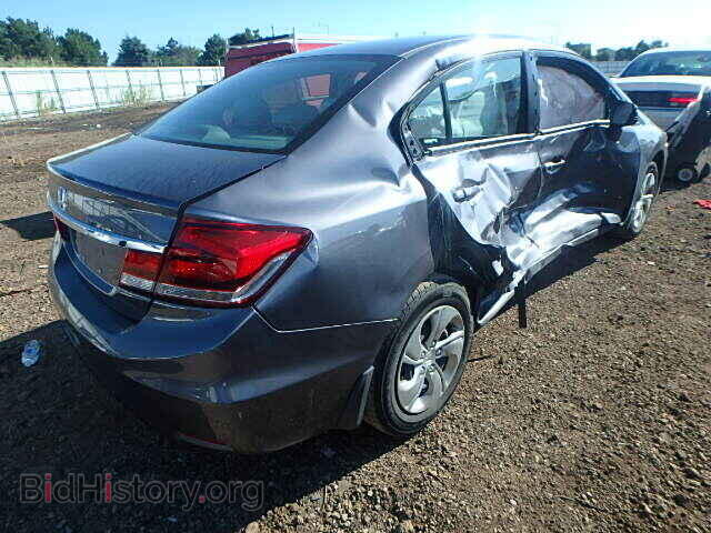 2014 HONDA CIVIC - VIN: 19XFB2F56EE020352 - Фото 4