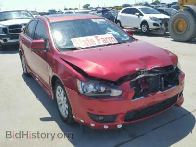 2011 Mitsubishi LANCER Lancer ES/, красный — VIN JA32U2FU4BU013315, Copart