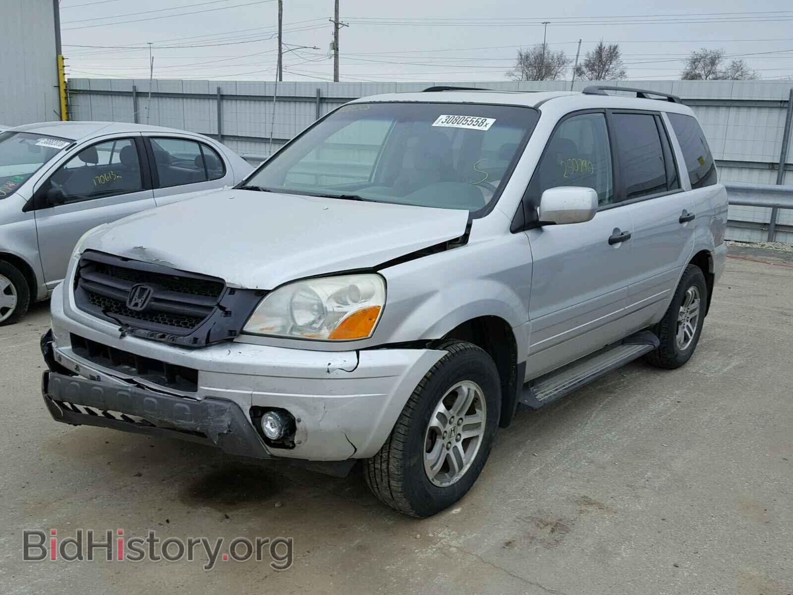 2005 HONDA PILOT - VIN: 5FNYF18585B009688 - Фото 2