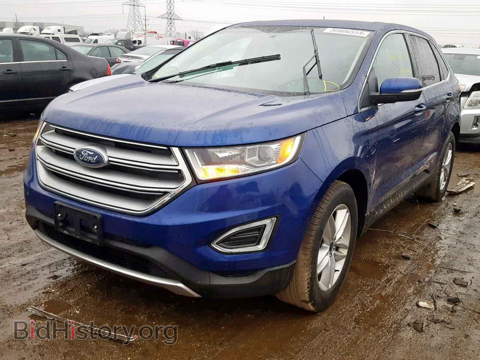 2015 FORD EDGE SEL - VIN: 2FMTK3J81FBC22627 - Фото 2