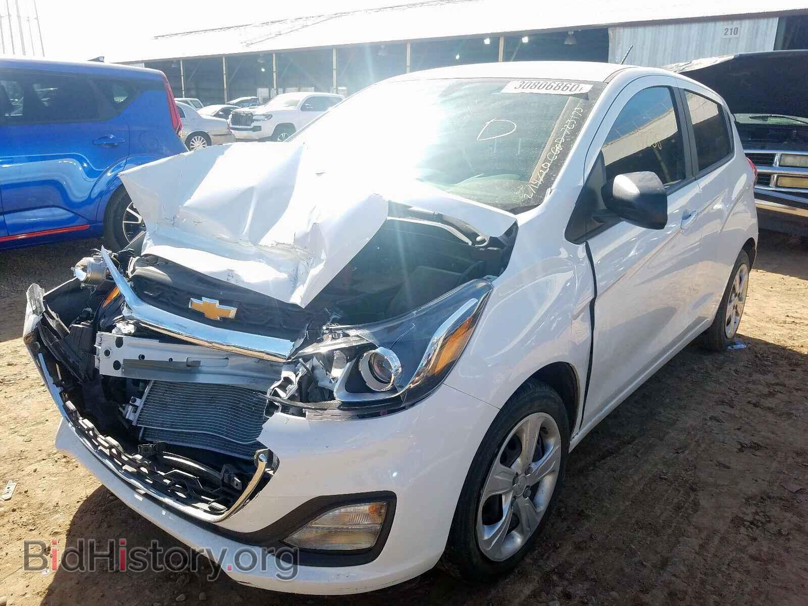 2019 CHEVROLET SPARK - VIN: KL8CB6SA3KC723173 - Фото 2
