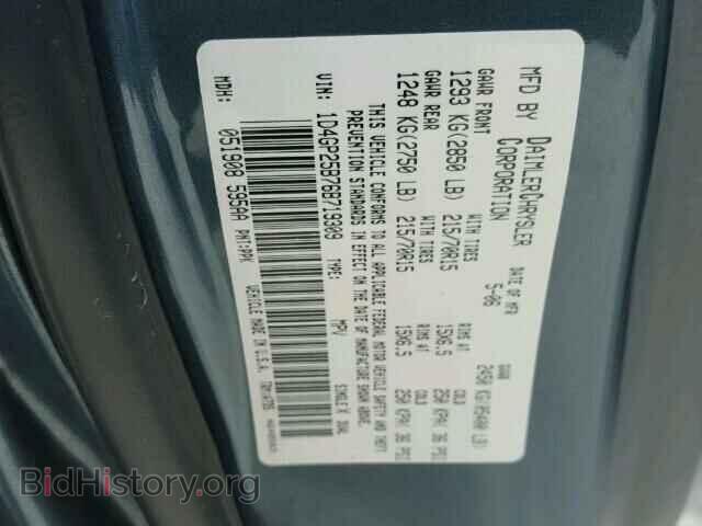 2006 DODGE CARAVAN - VIN: 1D4GP25B76B719309 - Фото 10