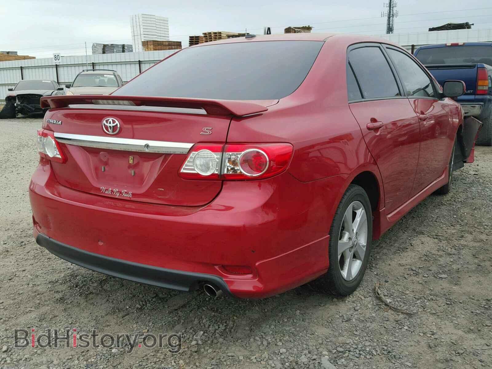 2011 TOYOTA COROLLA BA - VIN: 2T1BU4EEXBC616709 - Фото 4