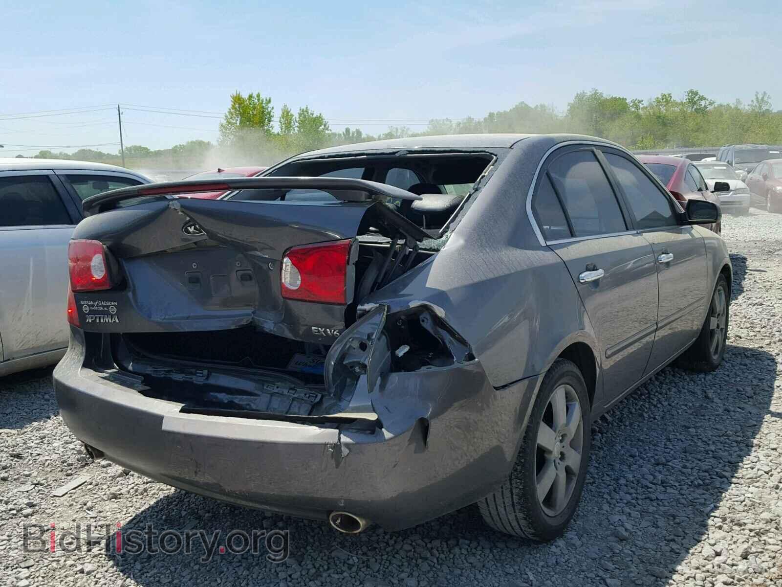 2006 KIA OPTIMA - VIN: KNAGE124265069741 - Фото 4