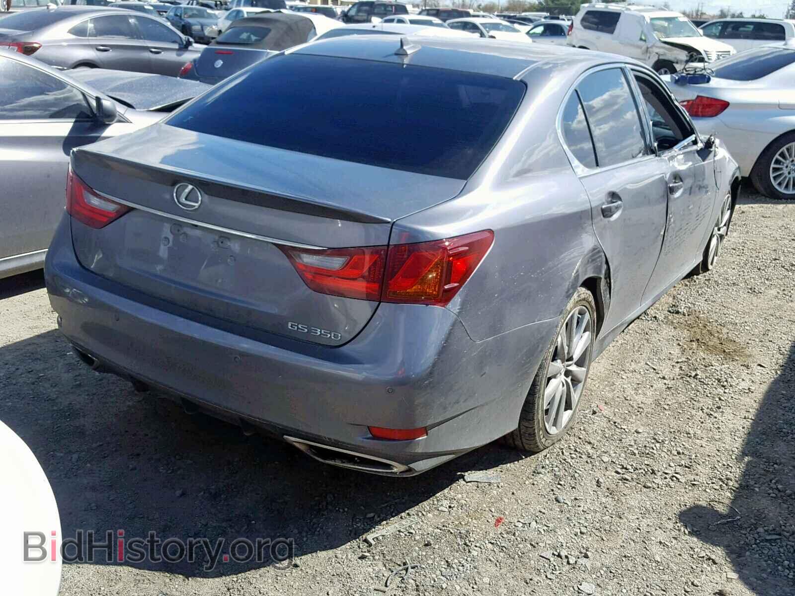 2013 LEXUS GS350 - VIN: JTHBE1BL9D5013201 - Фото 4