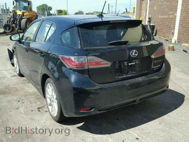 2012 LEXUS CT 200 - VIN: JTHKD5BH4C2106360 - Фото 3