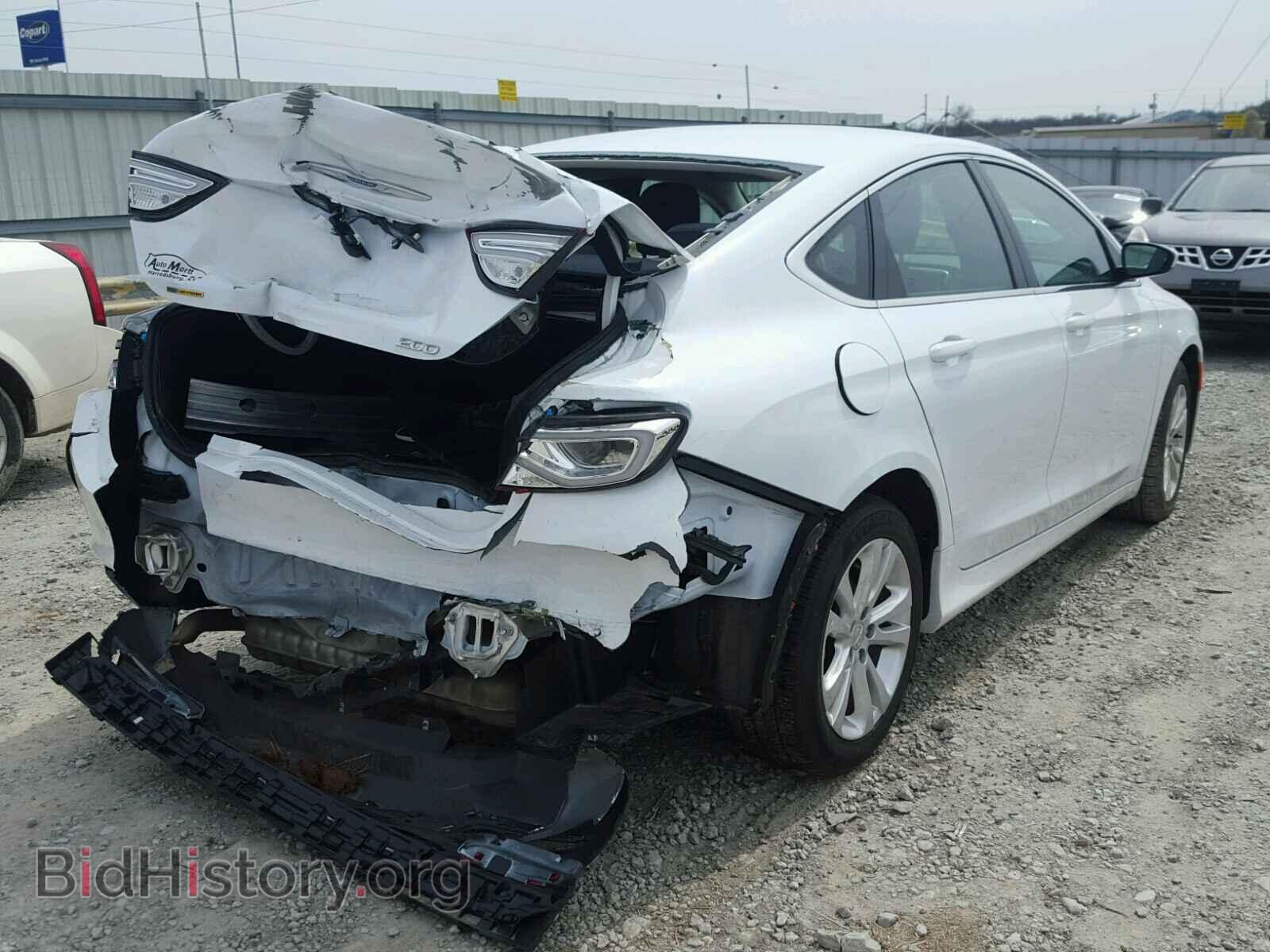 2016 CHRYSLER 200 - VIN: 1C3CCCAB7GN140652 - Фото 4
