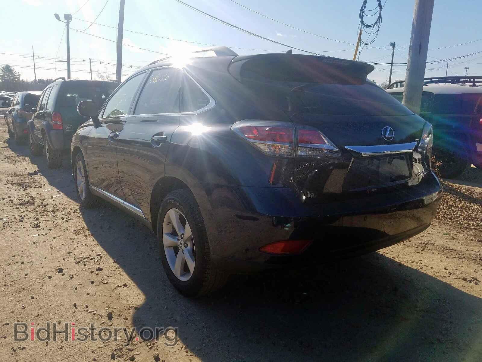 2013 LEXUS RX 350 BAS - VIN: 2T2BK1BA7DC200217 - Photo 3