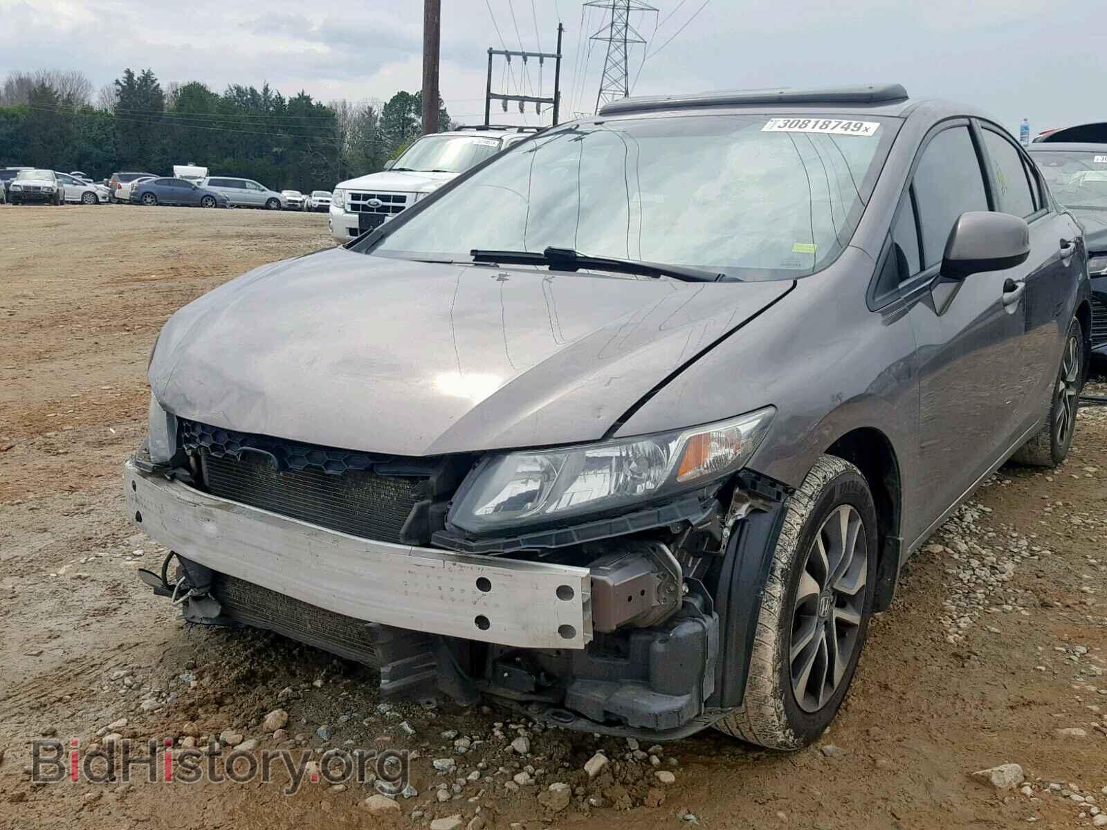 2013 HONDA CIVIC - VIN: 19XFB2F85DE090904 - Фото 2