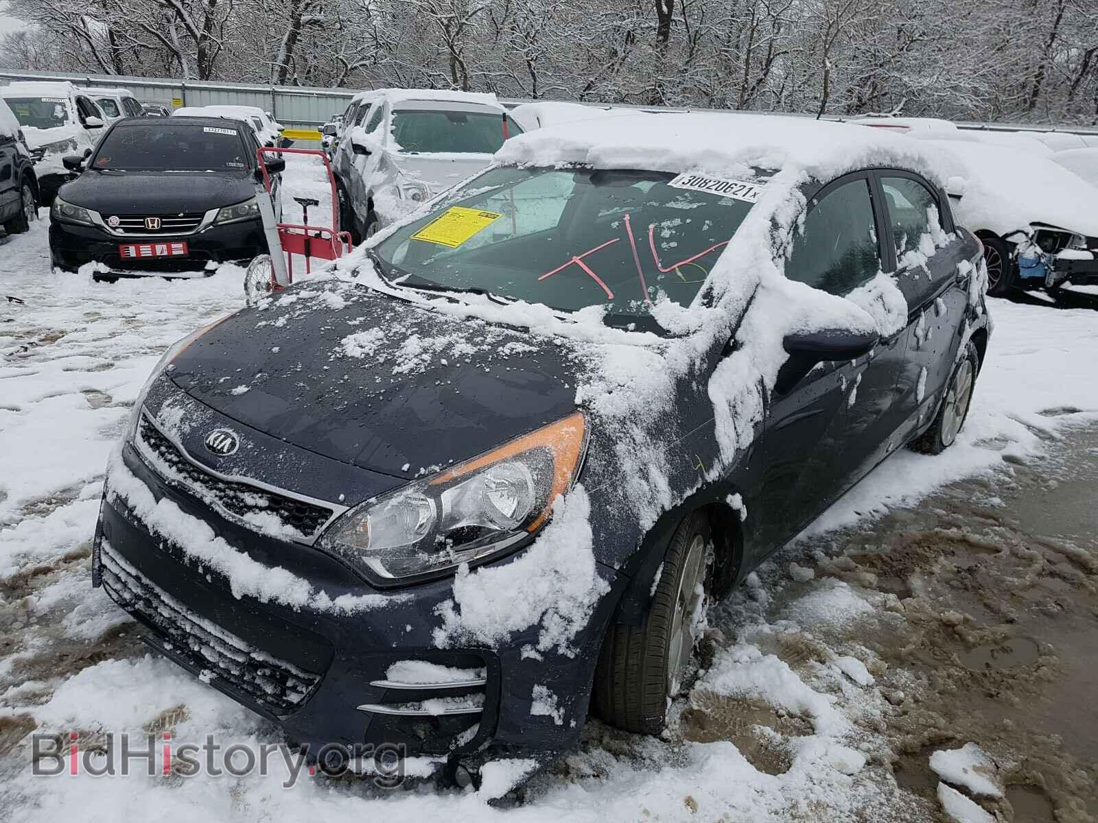 2016 KIA RIO - VIN: KNADN5A37G6659920 - Фото 2