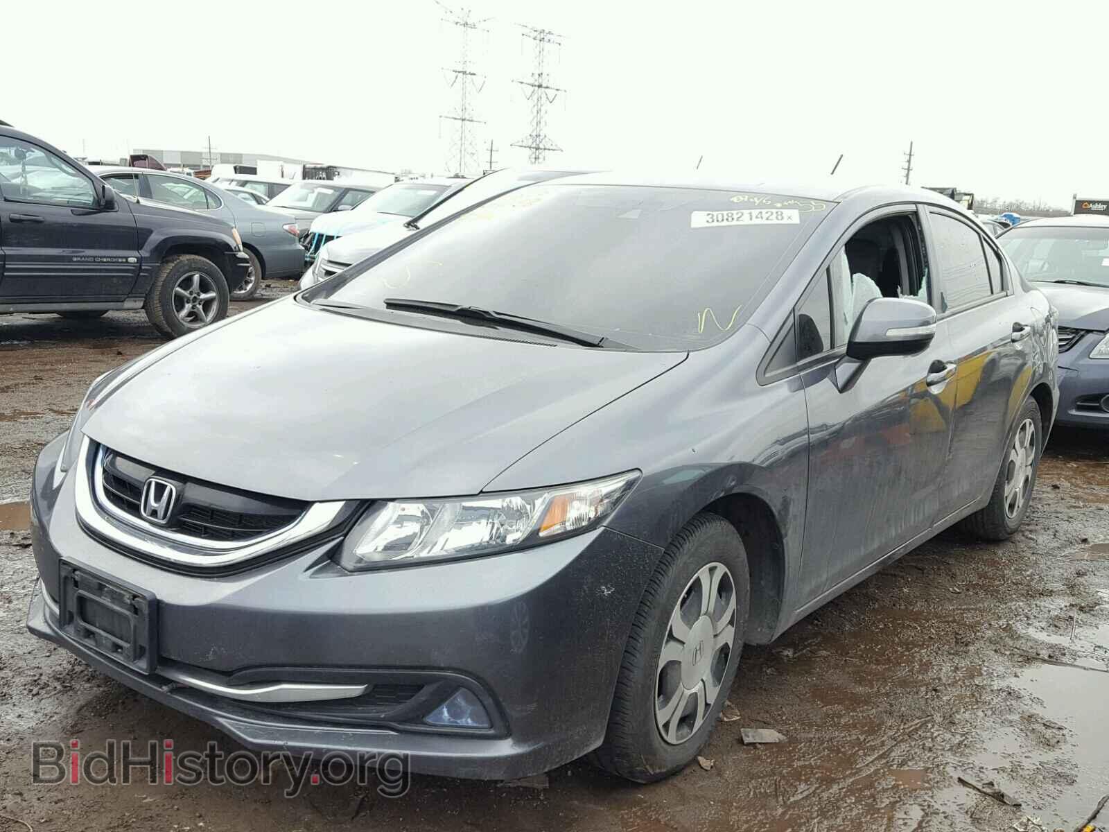 2013 HONDA CIVIC - VIN: 19XFB4F3XDE200314 - Фото 2