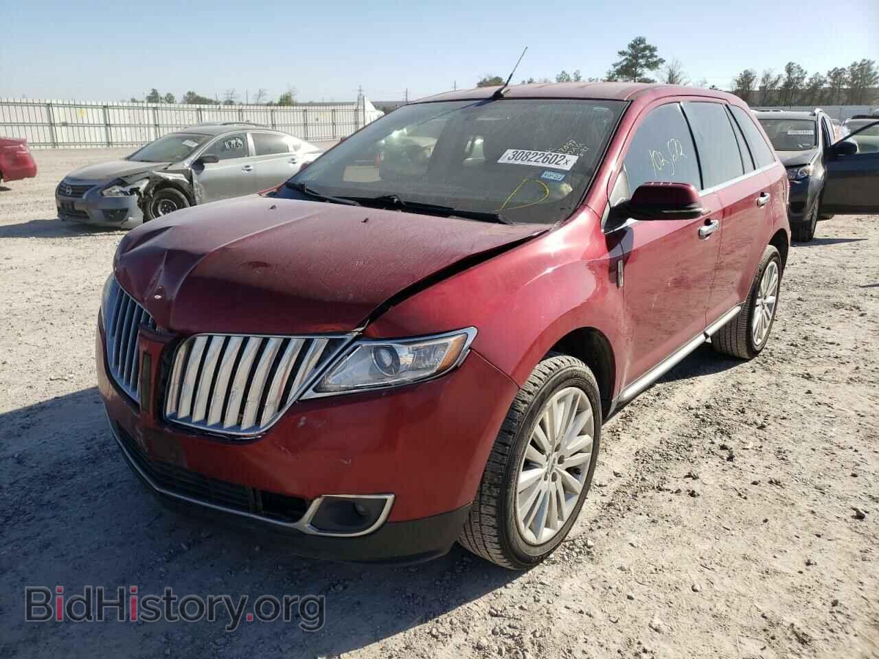 2013 LINCOLN MKX - VIN: 2LMDJ6JK0DBL09845 - Фото 2