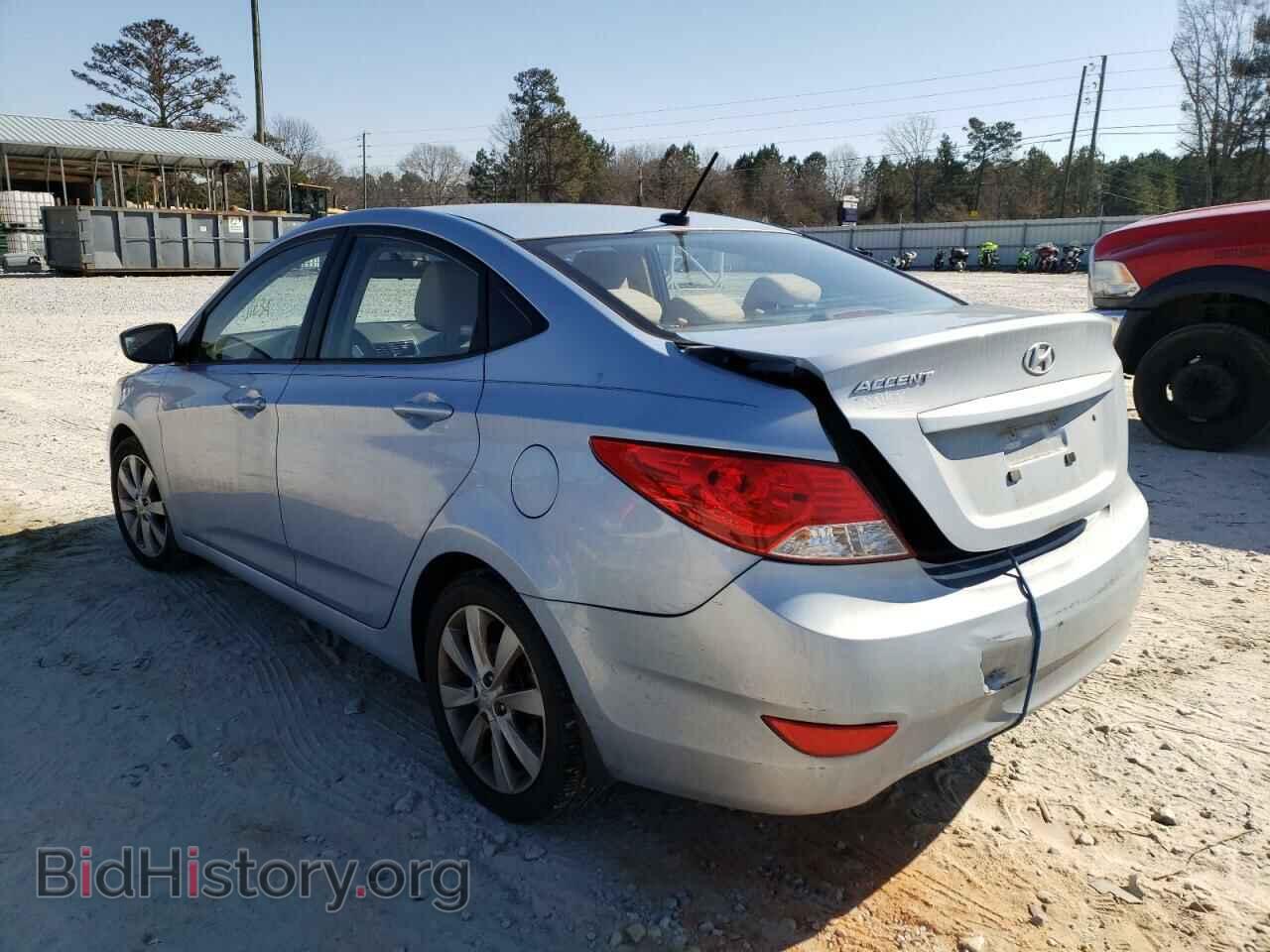 2013 HYUNDAI ACCENT - VIN: KMHCU4AE8DU442070 - Фото 3