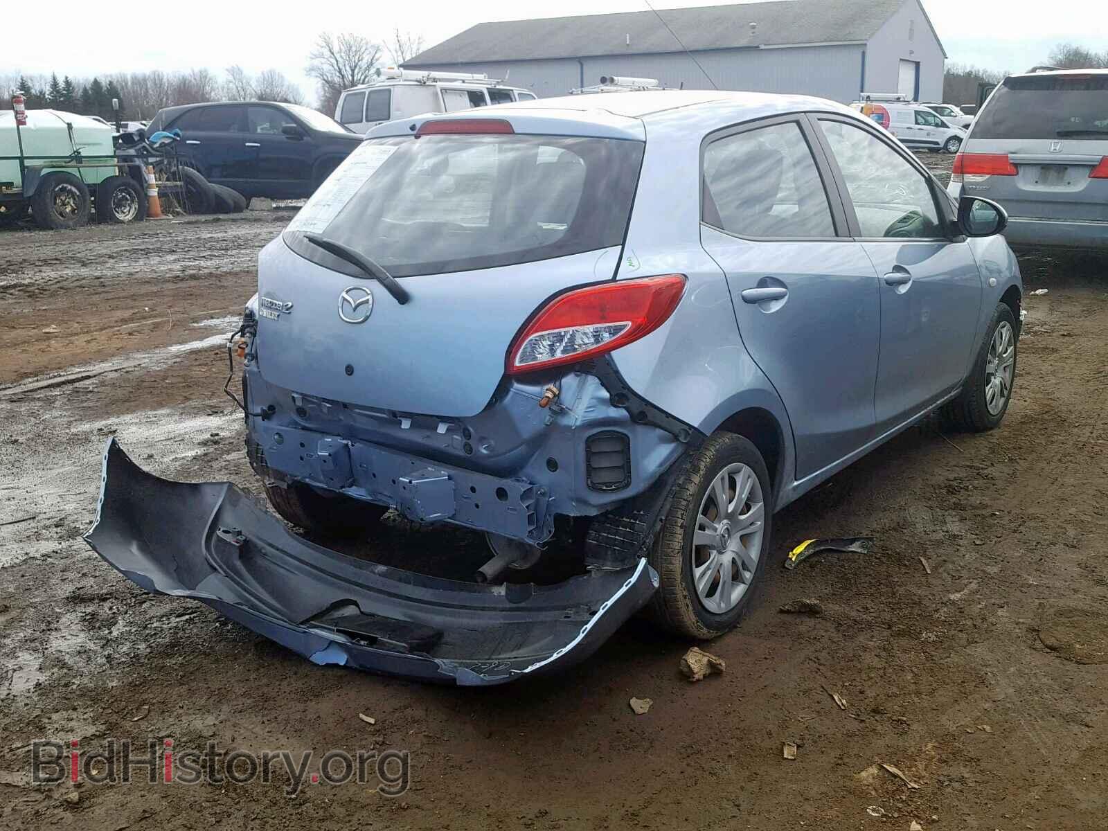 2013 MAZDA 2 - VIN: JM1DE1KYXD0157245 - Фото 4